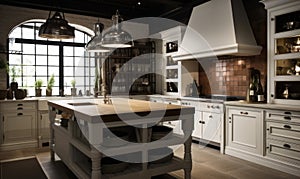 Image of beautiful kitchen