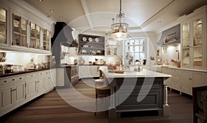 Image of beautiful kitchen