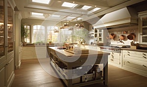 Image of beautiful kitchen