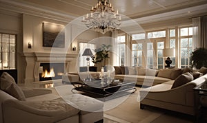 Image of beautiful living room