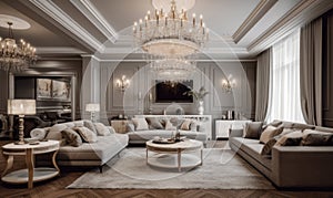 Image of beautiful living room