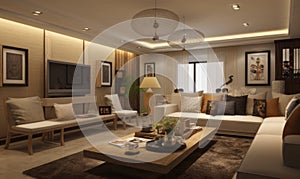 Image of beautiful living room