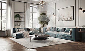 Image of beautiful living room