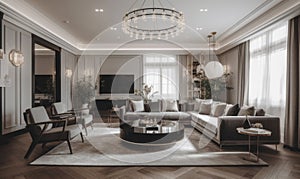 Image of beautiful living room