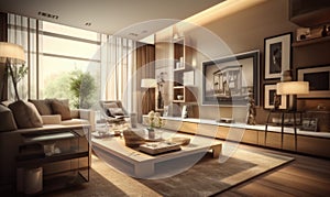 Image of beautiful living room