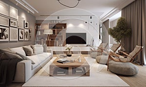 Image of beautiful living room