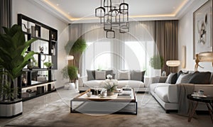 Image of beautiful living room