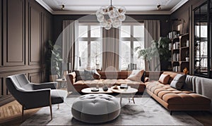 Image of beautiful living room