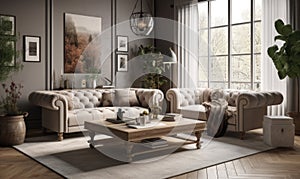 Image of beautiful living room