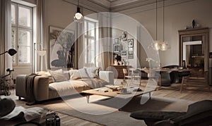 Image of beautiful living room