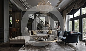 Image of beautiful living room