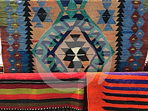 Image of beautiful turkish carpet.