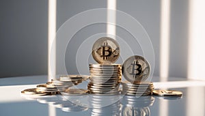 Bitcoin Wallet and Digital Money photo