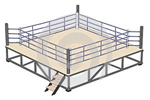 Image of boxing ring