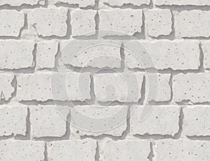 Gray Brick Wall Pattern - seamless and tileable