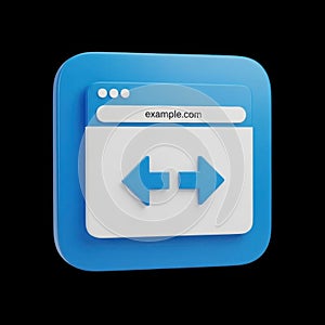 Browser navigation icon