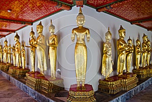 Image of buddha in thailand temple
