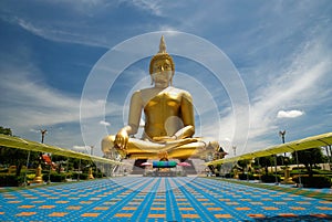 Image of buddha,Wat muang,Angthong,Thailand