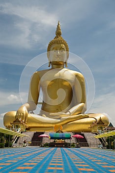 Image of buddha,Wat muang,Angthong,Thailand