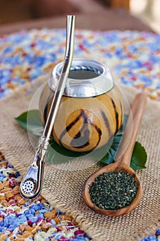 Image of Calabash and mate tea