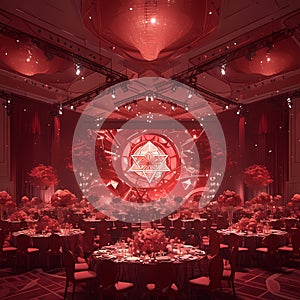 Grand Gala Event in Ruby Radiance Room