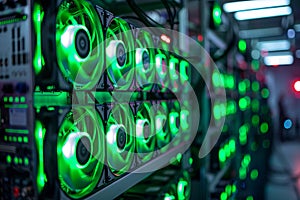 futuristic high tech computer components