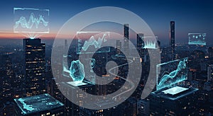 Smart city data visualizations illuminate the metropolis