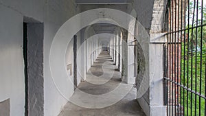 Image Of Cellular Jail Corridor, Shot From Middle Tower Of Cellular Jail, Port Blair