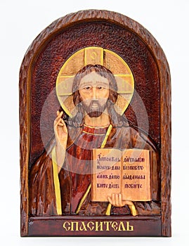 The image of Christ on the iconostasis