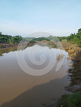 Beautiful river bends photo