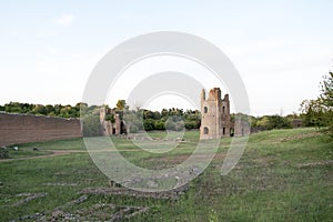 Image of the circus of Maxentius, Rome photo
