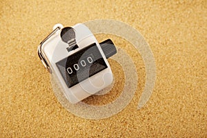 Image of clicker sand background