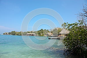 Image of the coast, Rosario Islands, Colombia