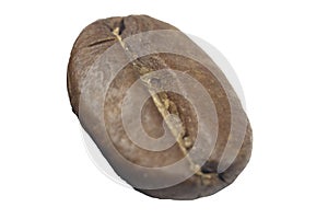 Image of coffee-bean on the white background isolated