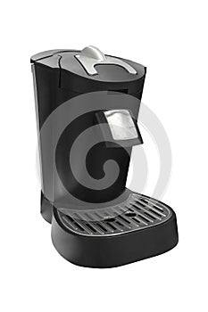 Coffee maker isolated on white background