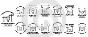 The image is a collection of different designs