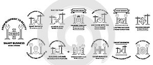 The image is a collection of different designs