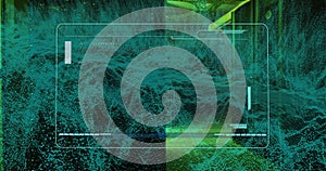 Image of connections and data processing over computer servers