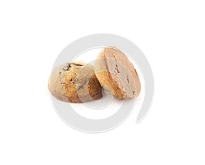 Image of cookies white background