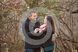 image of a couple kissing each other