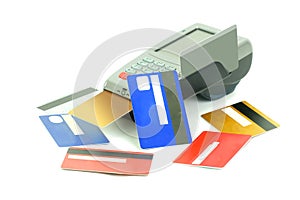 Credit cards reader