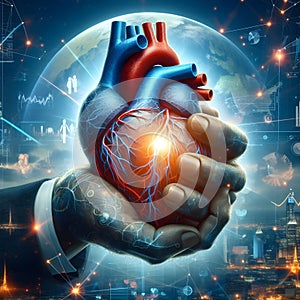 image of the current state of the human heart, mind and soul to combat the woes of the world.