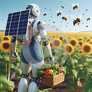 image of cybertechnology helping in agriculture