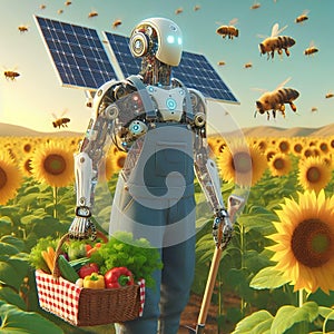 image of cybertechnology helping in agriculture