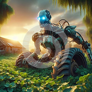 image of cybertechnology helping in agriculture