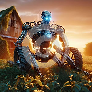 image of cybertechnology helping in agriculture