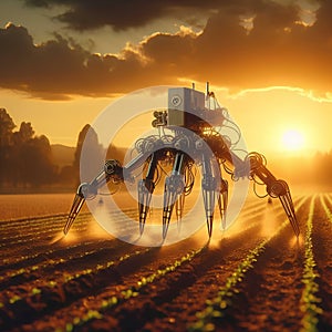 image of cybertechnology helping in agriculture