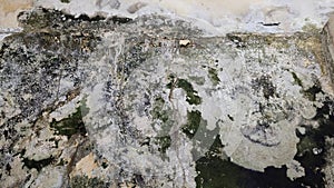 Image of damage concrete wall