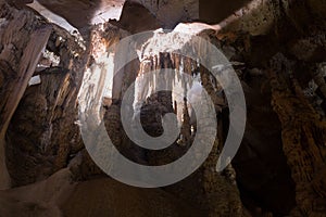 Image of dark cave of Demons in Southern France