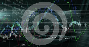 Image of data processing during coronavirus covid19 pandemic